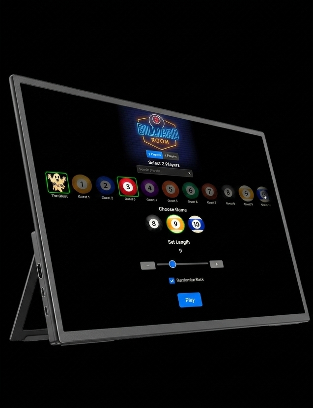 Pool Scoreboard in action